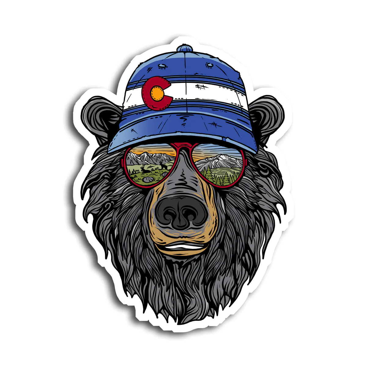 "Colorado Bear" Sticker