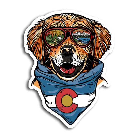 "Colorado Mountain Dog" Sticker
