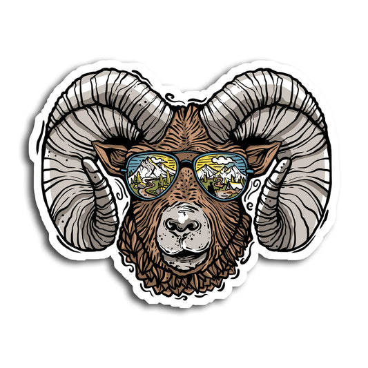 "Colorado Ram" Sticker