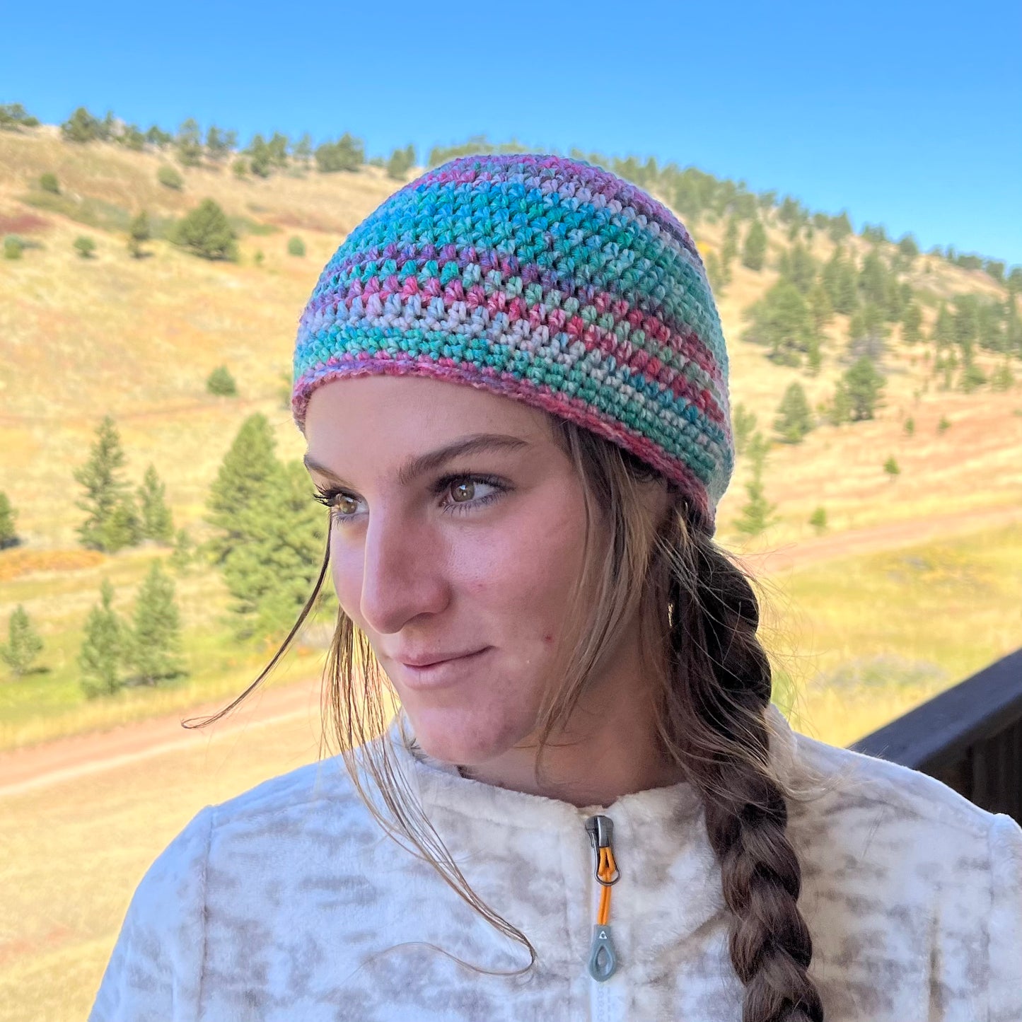 Crochet beanie